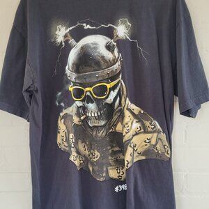 Warren Lotas The Wild Bunch Andrea Iula Bomb Skull Tee Large L